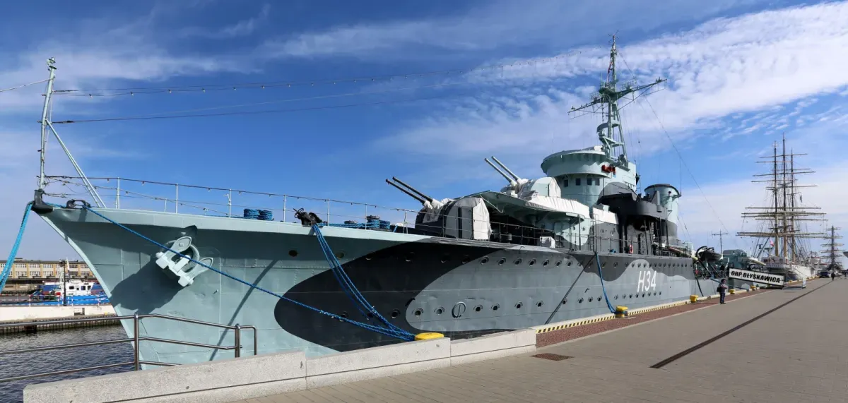 ORP Błyskawica kończy 90 lat. Legenda polskiej floty wciąż dumnie nosi biało-czerwoną banderę