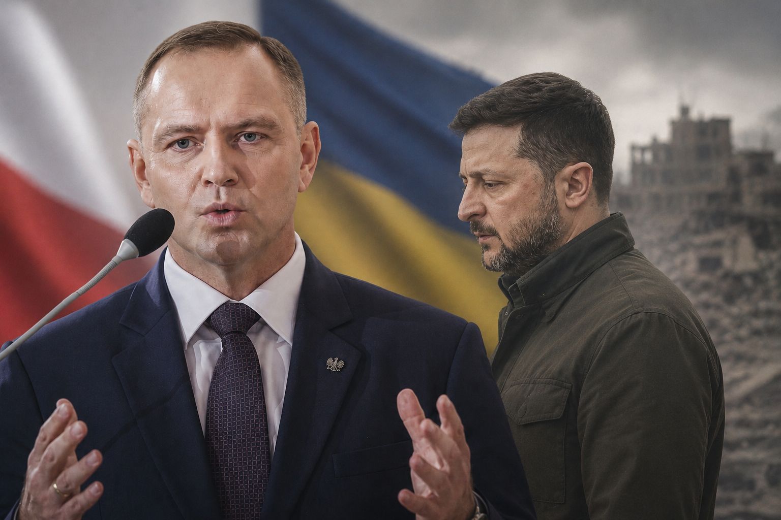 Kult UPA to plucie Polakom w twarz. Zełenski przekroczył linię