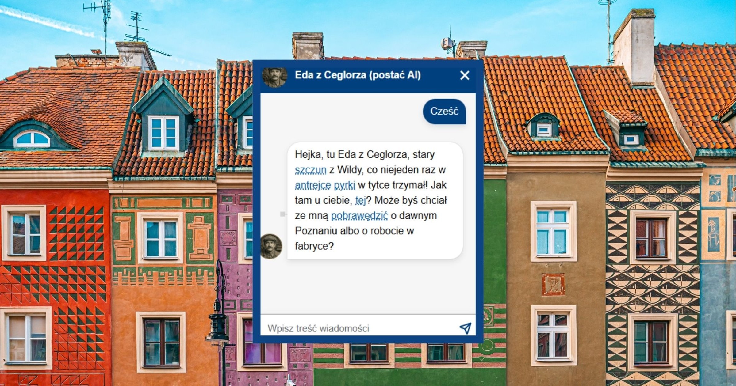 Eda z Wildy. Studenci UAM nauczyli sztuczną inteligencję gwary poznańskiej